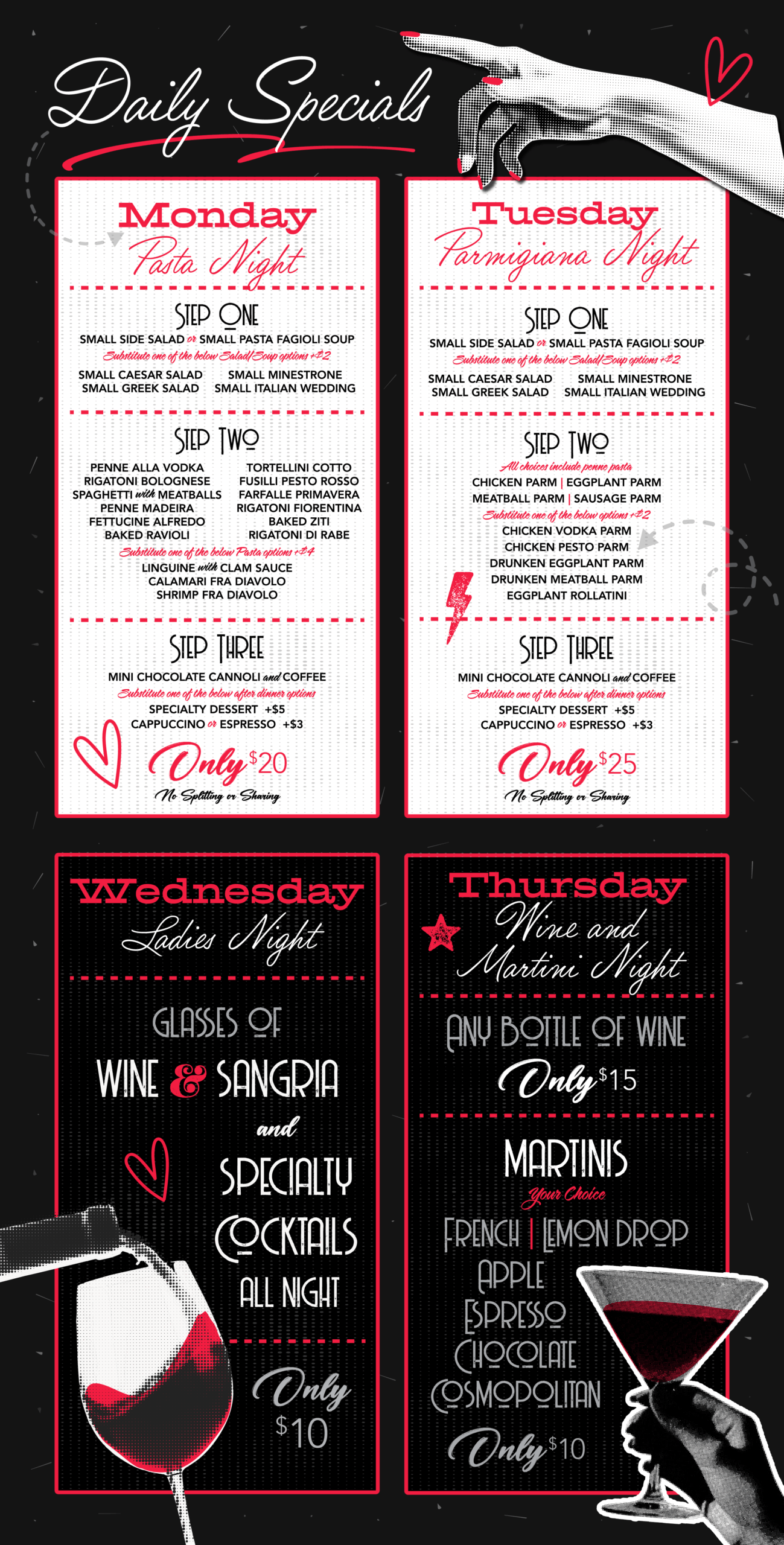 Specials - Ginos of Seaford – Pizzeria & Restaurant, NY